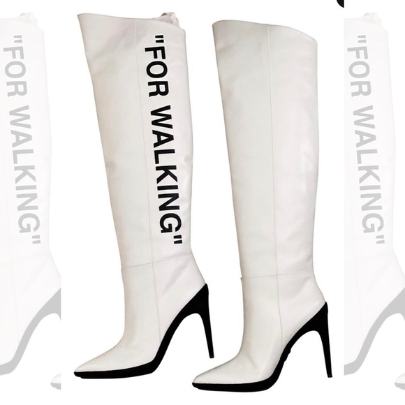 OPF-WHITE c/o VIRGIL ABLOH BOOTS FOR WALKING